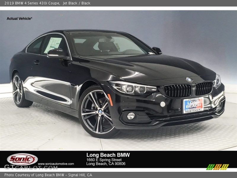 Jet Black / Black 2019 BMW 4 Series 430i Coupe