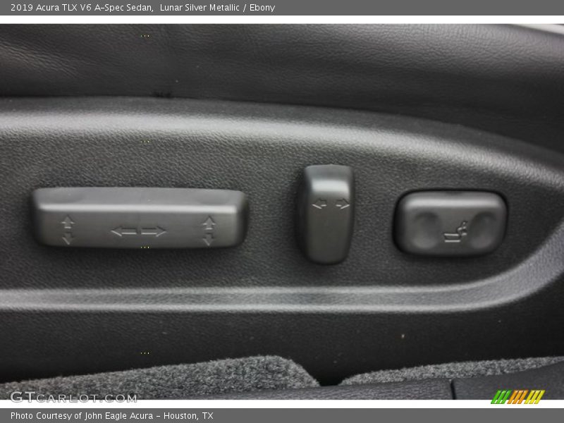 Lunar Silver Metallic / Ebony 2019 Acura TLX V6 A-Spec Sedan
