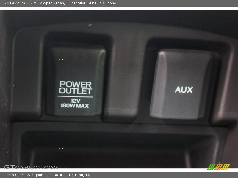 Lunar Silver Metallic / Ebony 2019 Acura TLX V6 A-Spec Sedan
