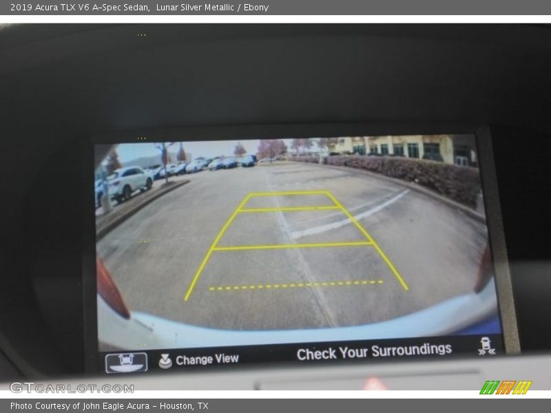 Lunar Silver Metallic / Ebony 2019 Acura TLX V6 A-Spec Sedan