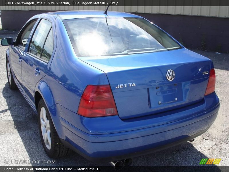 Blue Lagoon Metallic / Grey 2001 Volkswagen Jetta GLS VR6 Sedan