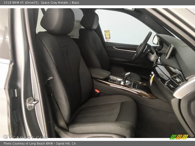 Space Gray Metallic / Black 2018 BMW X5 sDrive35i