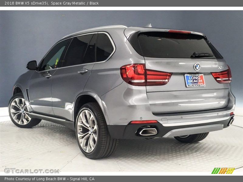 Space Gray Metallic / Black 2018 BMW X5 sDrive35i