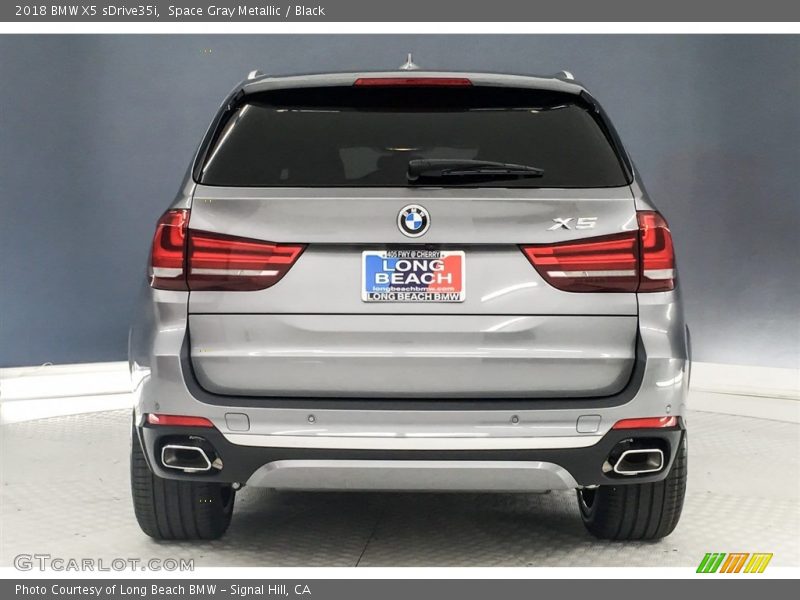 Space Gray Metallic / Black 2018 BMW X5 sDrive35i