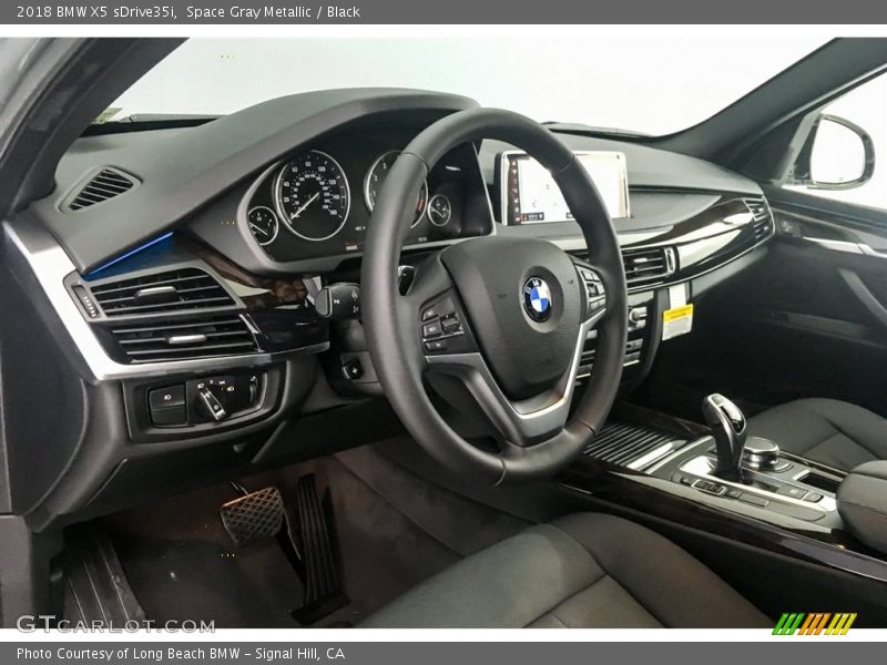 Space Gray Metallic / Black 2018 BMW X5 sDrive35i
