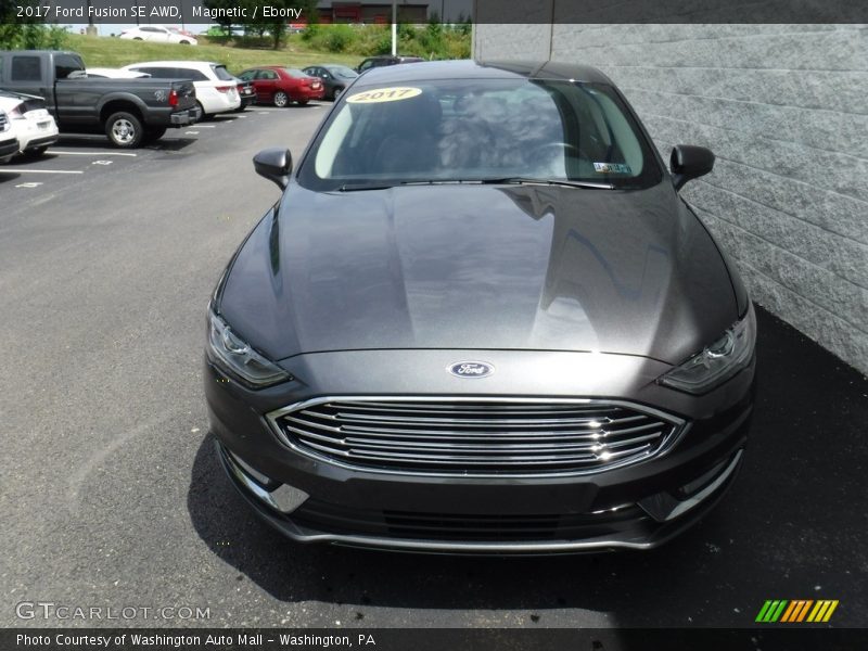 Magnetic / Ebony 2017 Ford Fusion SE AWD