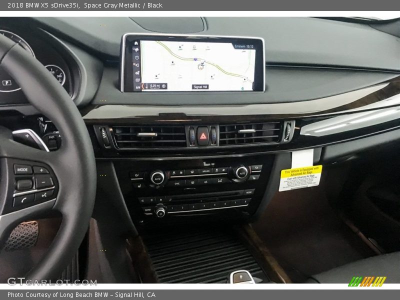 Space Gray Metallic / Black 2018 BMW X5 sDrive35i