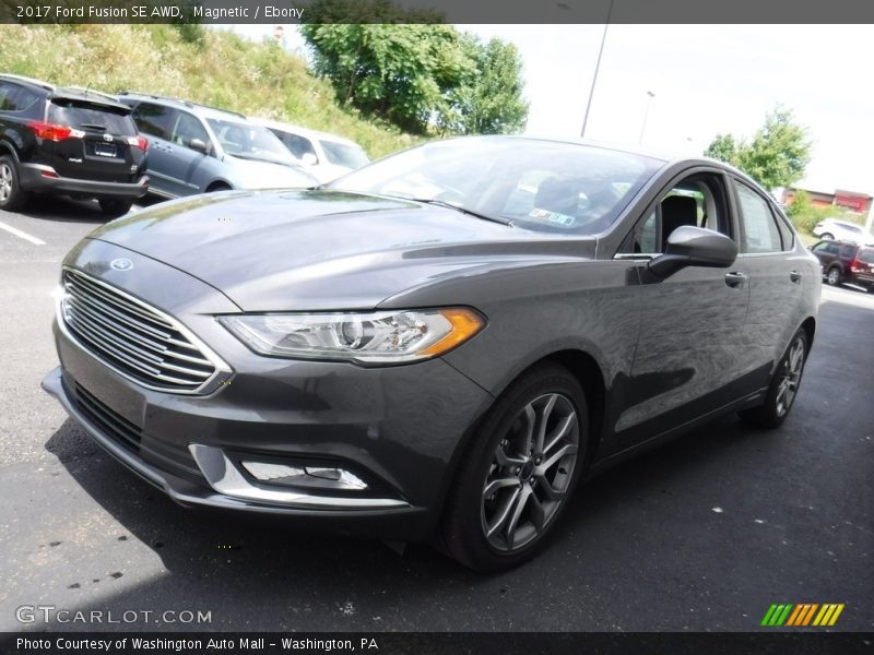 Magnetic / Ebony 2017 Ford Fusion SE AWD