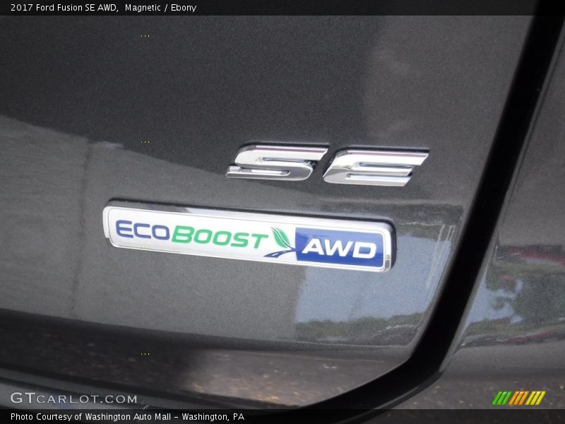 Magnetic / Ebony 2017 Ford Fusion SE AWD