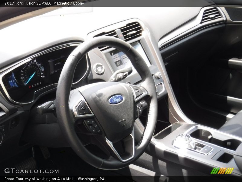 Magnetic / Ebony 2017 Ford Fusion SE AWD