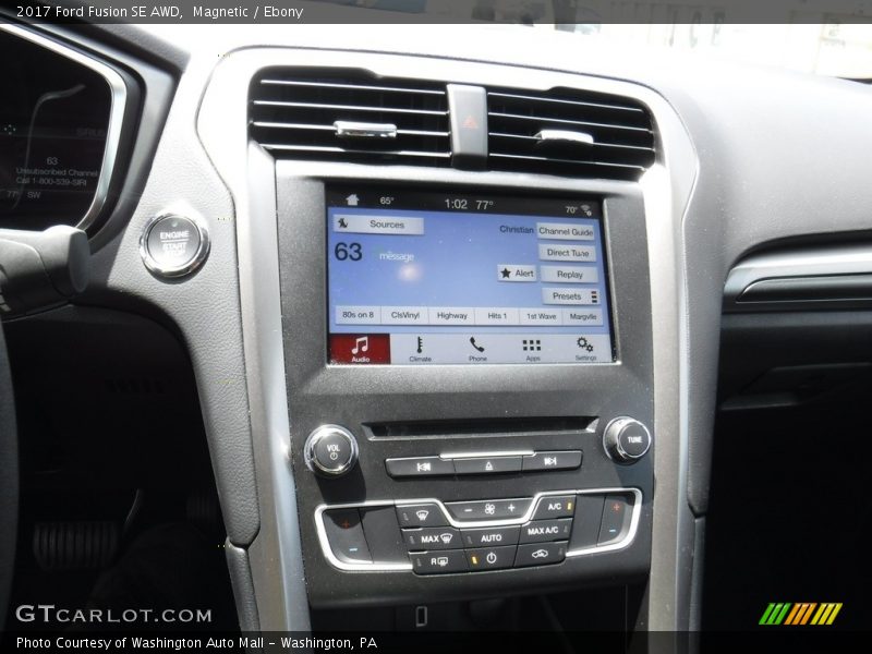Magnetic / Ebony 2017 Ford Fusion SE AWD