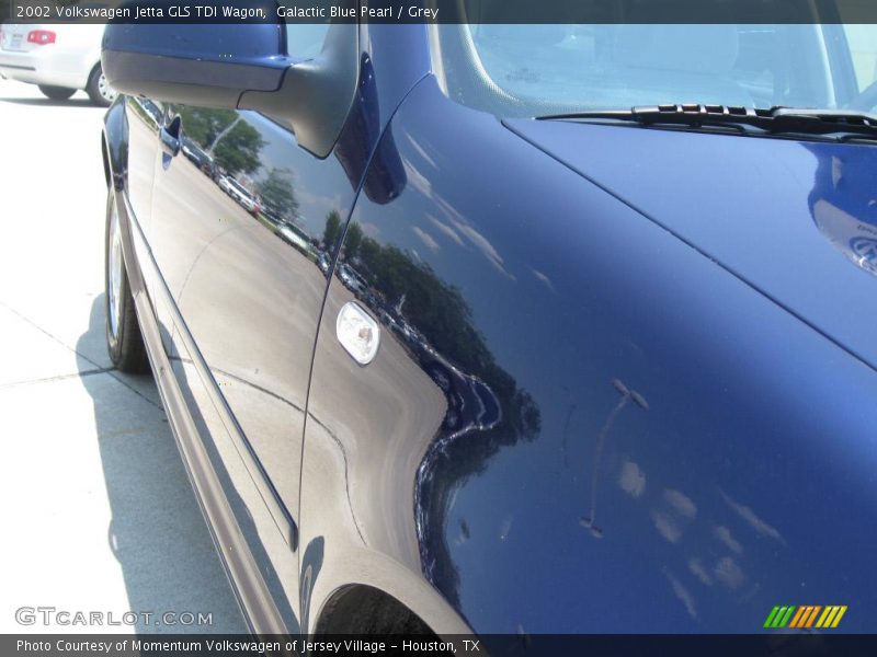 Galactic Blue Pearl / Grey 2002 Volkswagen Jetta GLS TDI Wagon