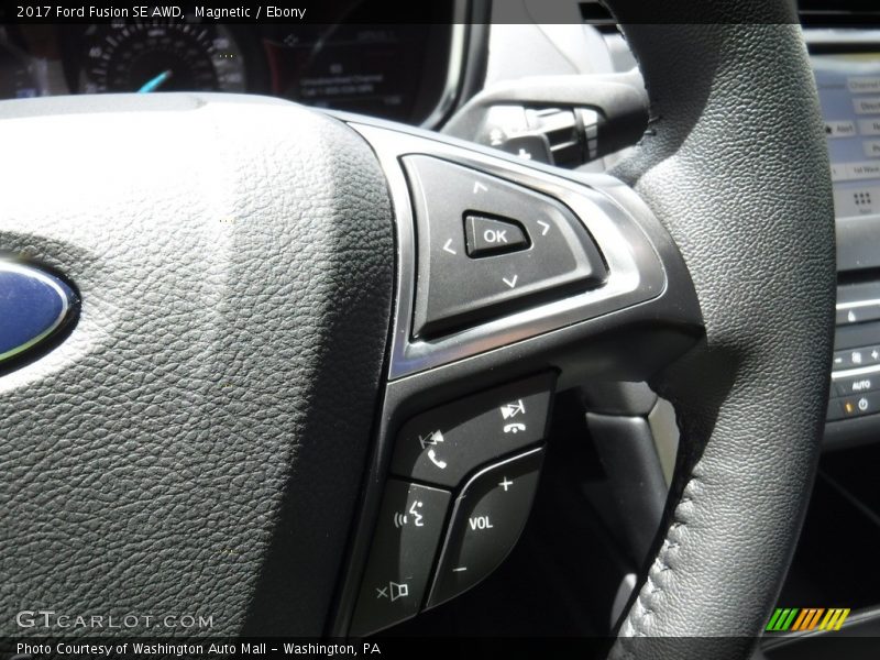Magnetic / Ebony 2017 Ford Fusion SE AWD