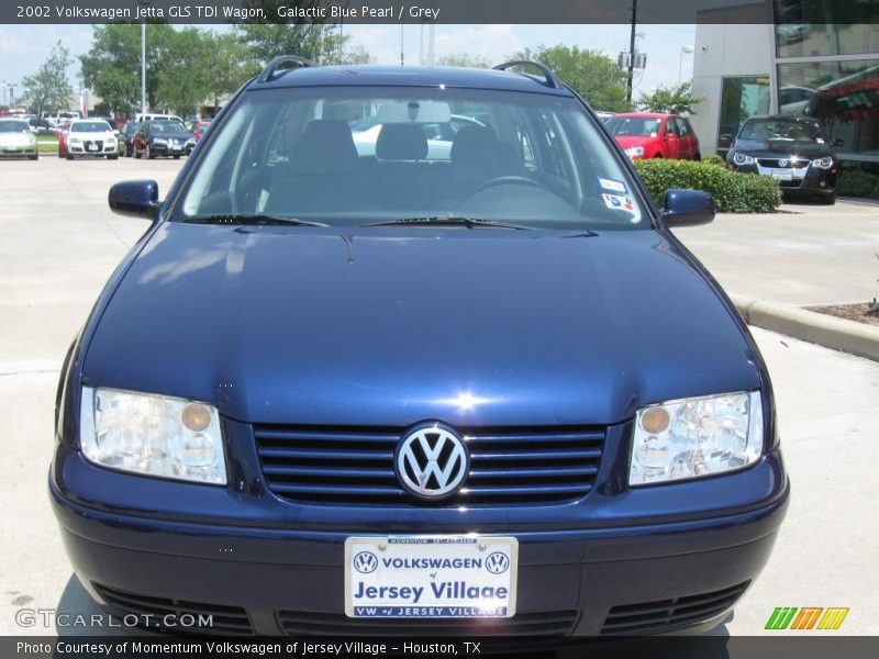 Galactic Blue Pearl / Grey 2002 Volkswagen Jetta GLS TDI Wagon
