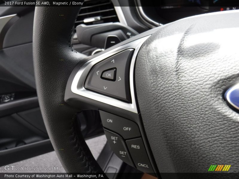 Magnetic / Ebony 2017 Ford Fusion SE AWD