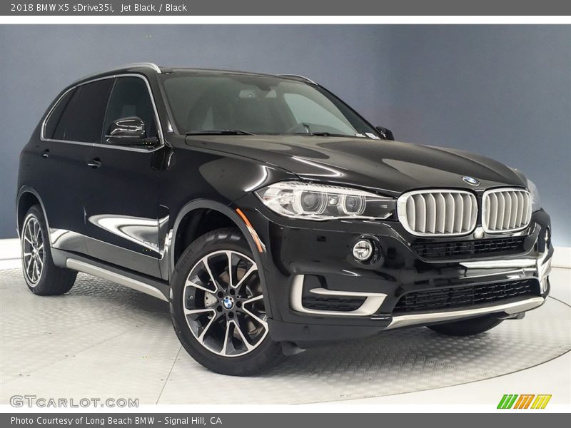 Jet Black / Black 2018 BMW X5 sDrive35i