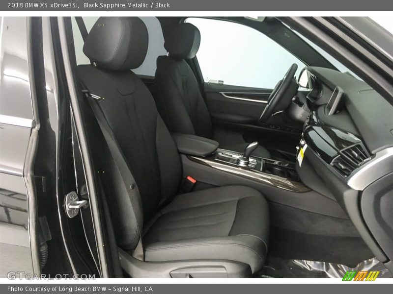 Black Sapphire Metallic / Black 2018 BMW X5 xDrive35i