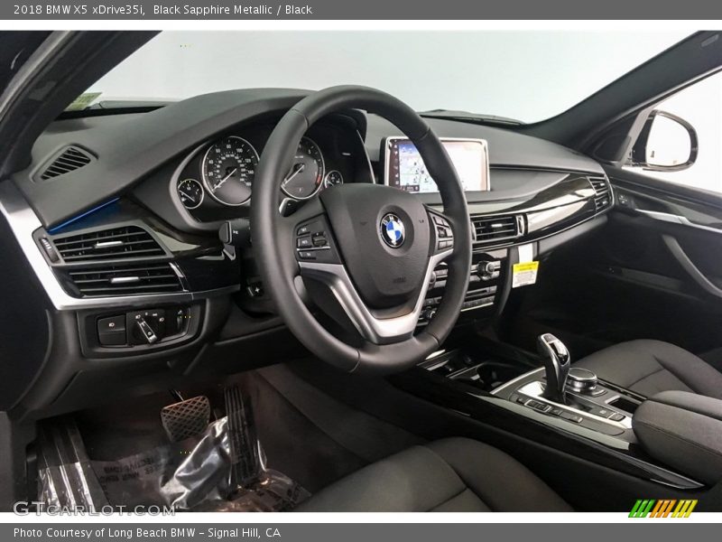 Black Sapphire Metallic / Black 2018 BMW X5 xDrive35i