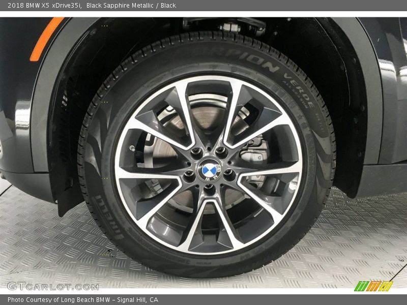 Black Sapphire Metallic / Black 2018 BMW X5 xDrive35i