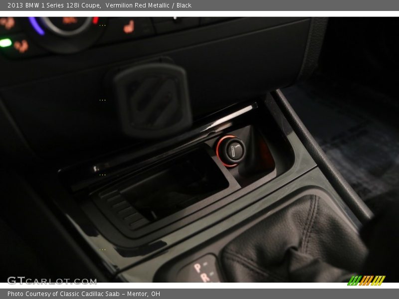 Vermilion Red Metallic / Black 2013 BMW 1 Series 128i Coupe