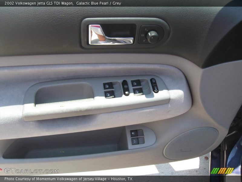 Galactic Blue Pearl / Grey 2002 Volkswagen Jetta GLS TDI Wagon