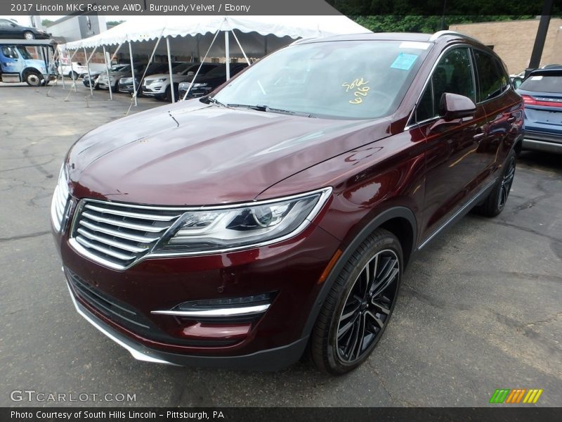  2017 MKC Reserve AWD Burgundy Velvet