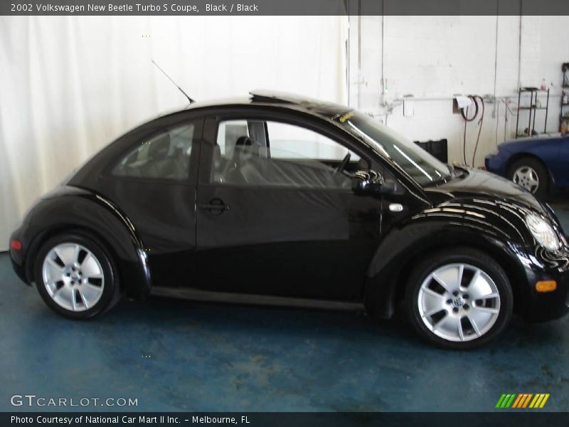 Black / Black 2002 Volkswagen New Beetle Turbo S Coupe