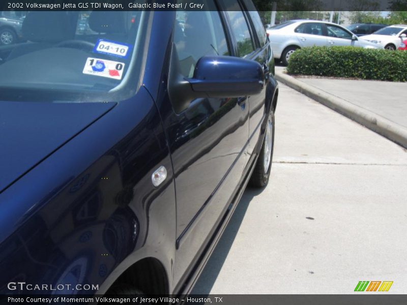 Galactic Blue Pearl / Grey 2002 Volkswagen Jetta GLS TDI Wagon