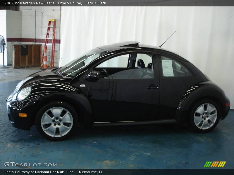 Black / Black 2002 Volkswagen New Beetle Turbo S Coupe