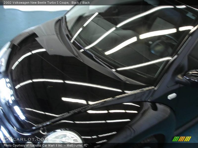 Black / Black 2002 Volkswagen New Beetle Turbo S Coupe