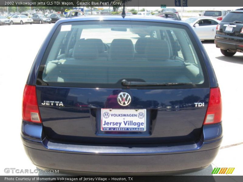 Galactic Blue Pearl / Grey 2002 Volkswagen Jetta GLS TDI Wagon
