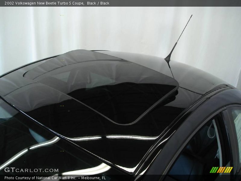 Black / Black 2002 Volkswagen New Beetle Turbo S Coupe