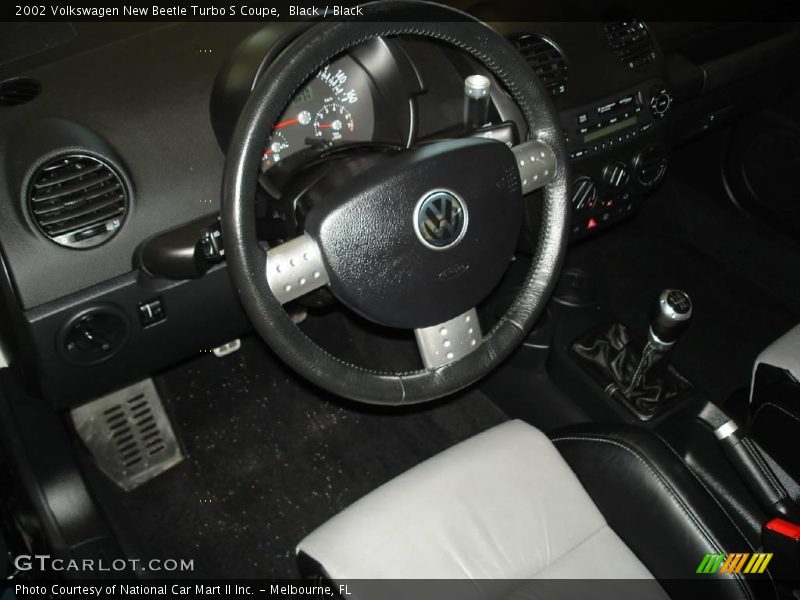 Black / Black 2002 Volkswagen New Beetle Turbo S Coupe
