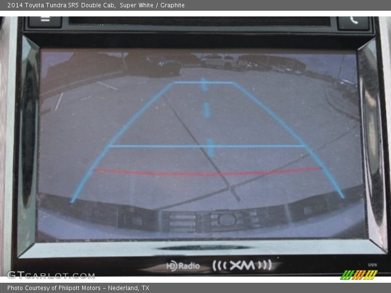 Super White / Graphite 2014 Toyota Tundra SR5 Double Cab