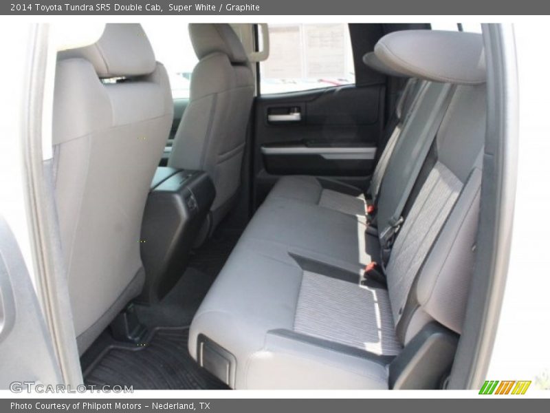 Super White / Graphite 2014 Toyota Tundra SR5 Double Cab