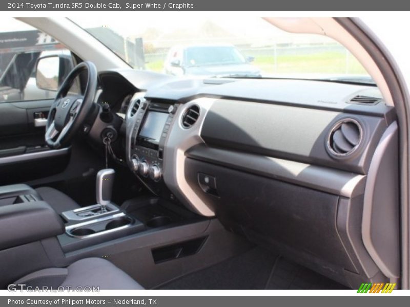 Super White / Graphite 2014 Toyota Tundra SR5 Double Cab