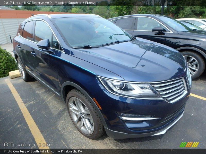 Midnight Sapphire / Ebony 2017 Lincoln MKC Reserve AWD