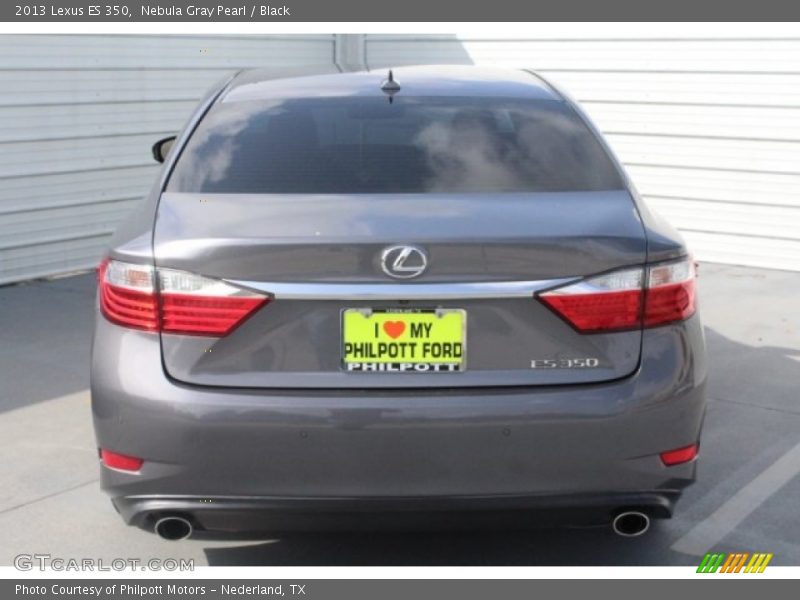 Nebula Gray Pearl / Black 2013 Lexus ES 350