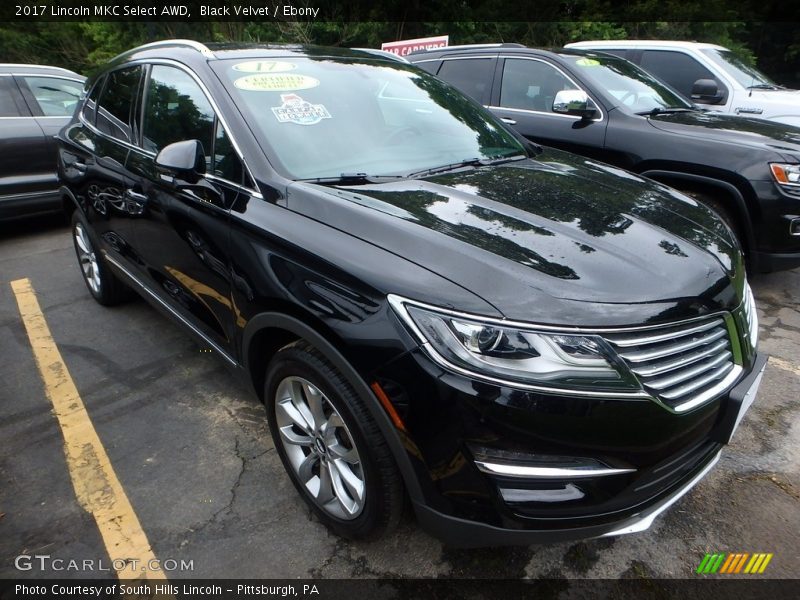 Black Velvet / Ebony 2017 Lincoln MKC Select AWD