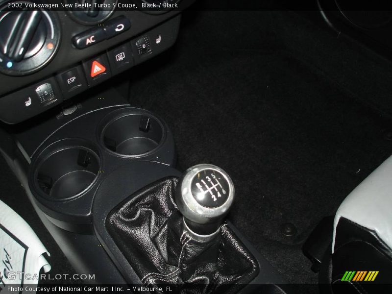 Black / Black 2002 Volkswagen New Beetle Turbo S Coupe