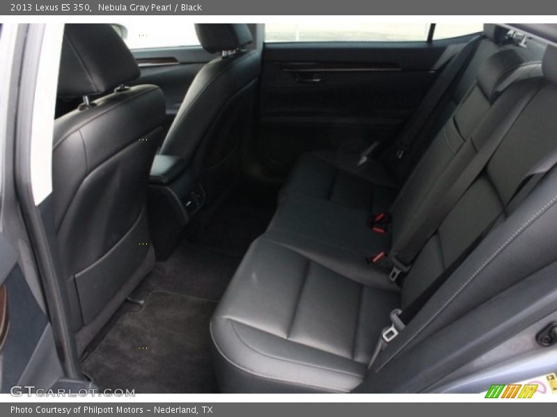 Nebula Gray Pearl / Black 2013 Lexus ES 350