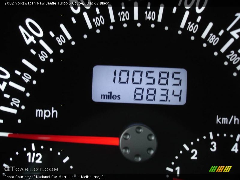 Black / Black 2002 Volkswagen New Beetle Turbo S Coupe