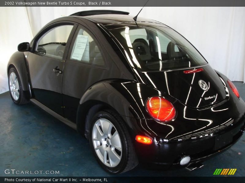 Black / Black 2002 Volkswagen New Beetle Turbo S Coupe