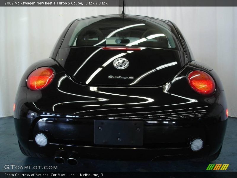 Black / Black 2002 Volkswagen New Beetle Turbo S Coupe