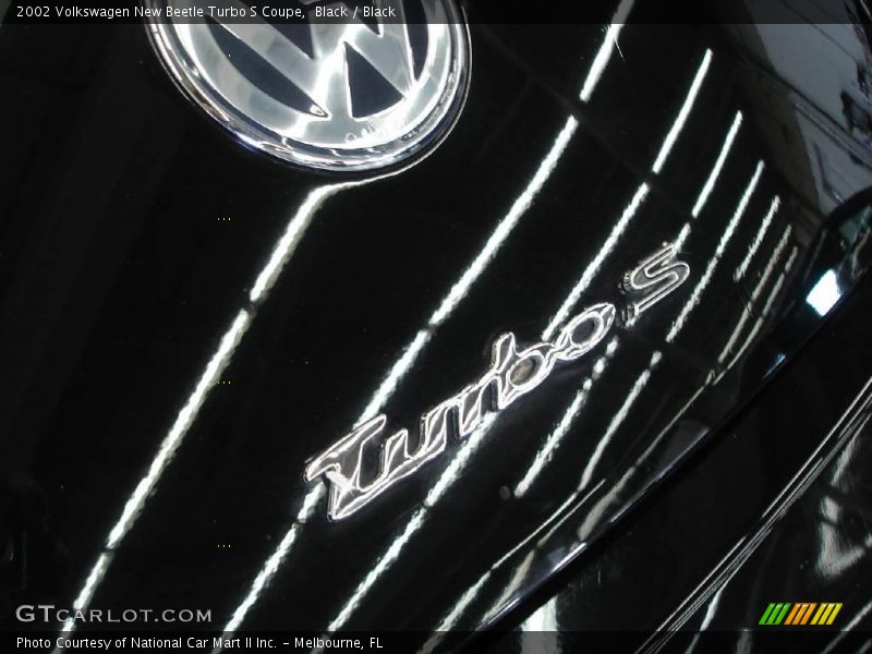 Black / Black 2002 Volkswagen New Beetle Turbo S Coupe