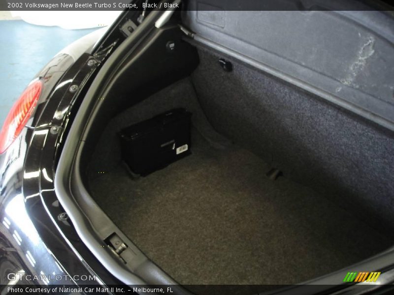 Black / Black 2002 Volkswagen New Beetle Turbo S Coupe