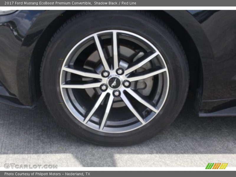  2017 Mustang EcoBoost Premium Convertible Wheel