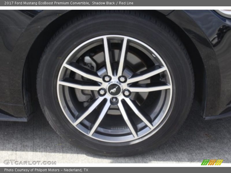  2017 Mustang EcoBoost Premium Convertible Wheel