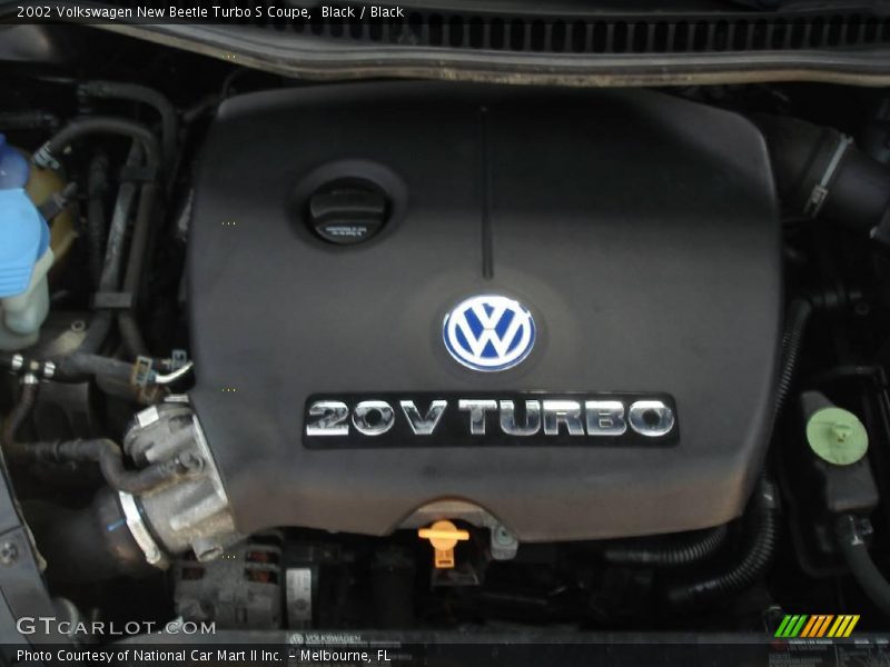 Black / Black 2002 Volkswagen New Beetle Turbo S Coupe