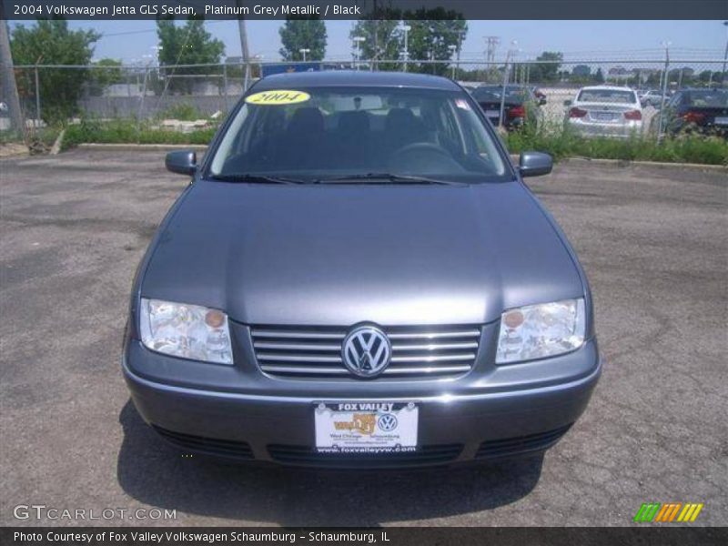 Platinum Grey Metallic / Black 2004 Volkswagen Jetta GLS Sedan